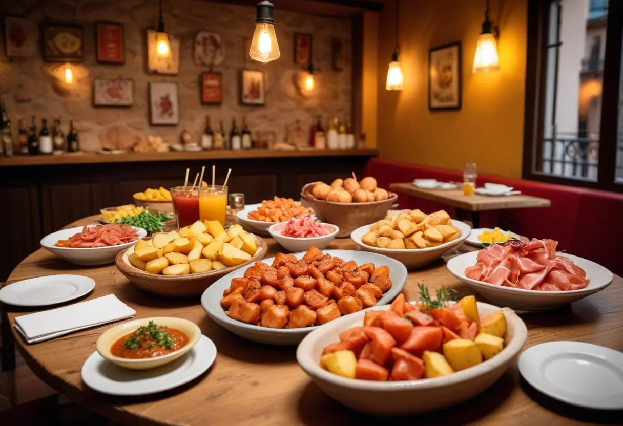 Upptäck Madrids bästa restauranger för en smakfull upplevelse! illustration