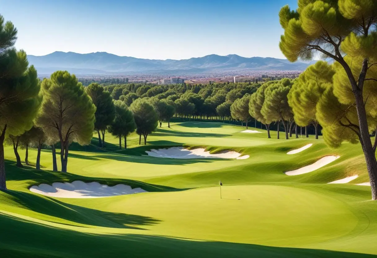 Upptäck de bästa golfbanorna i Madrid! illustration