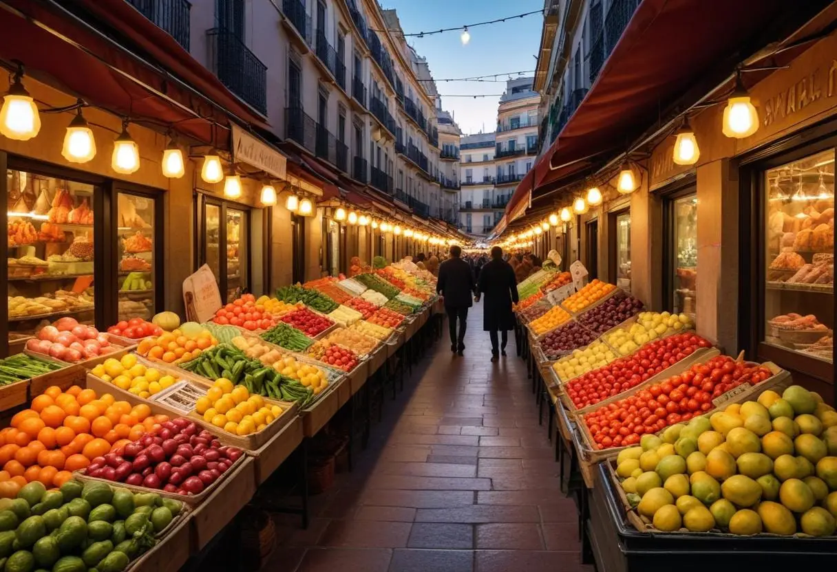 Upptäck de bästa marknaderna i Madrid! illustration