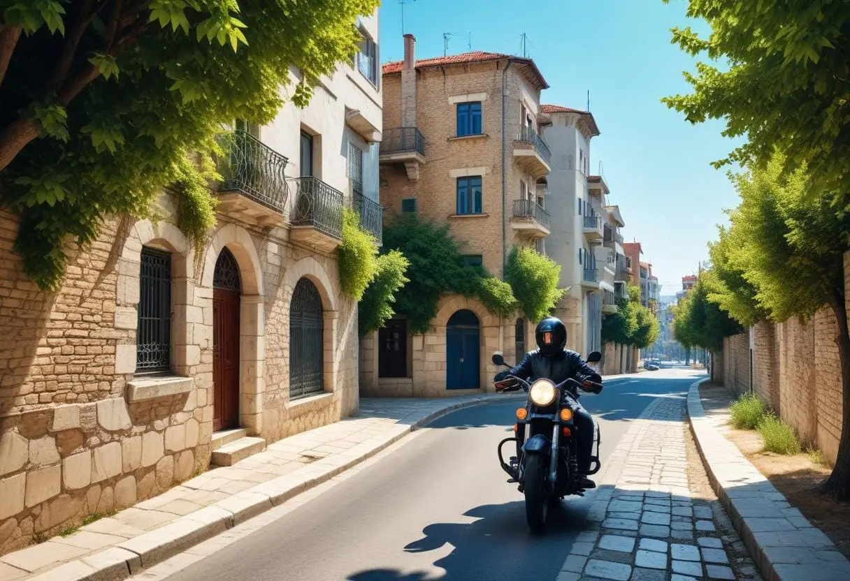 Hyra motorcykel i Madrid – upptäck staden på två hjul! illustration