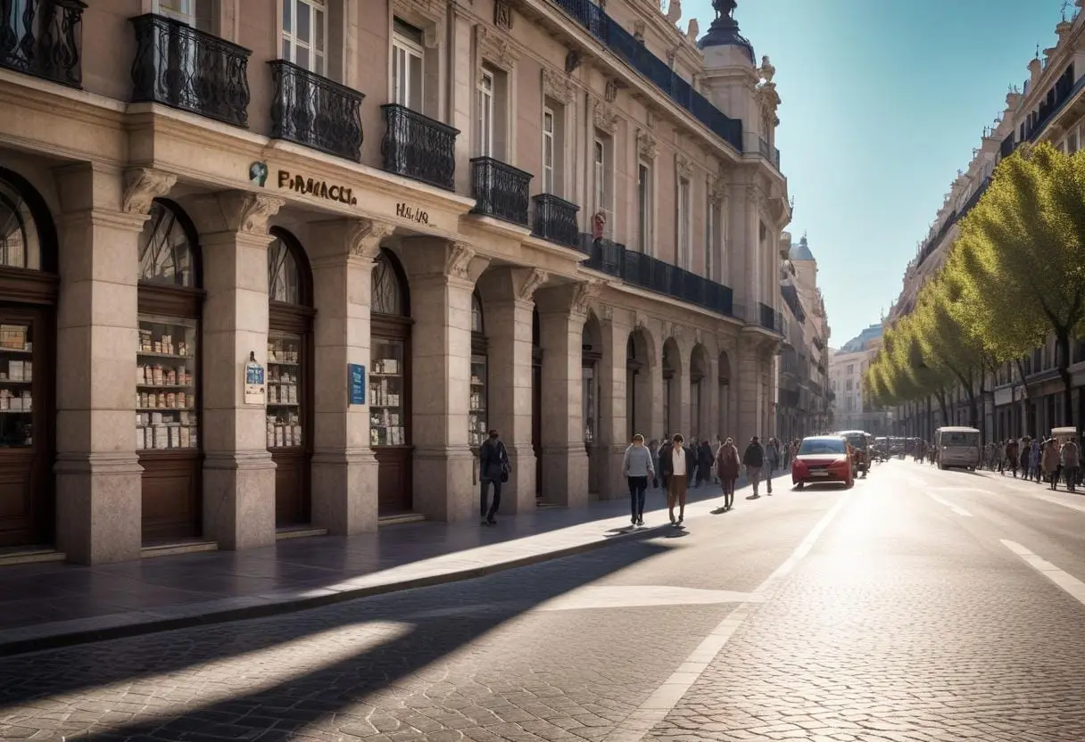 Apotek och sjukvård i Madrid – Så här hittar du rätt! illustration