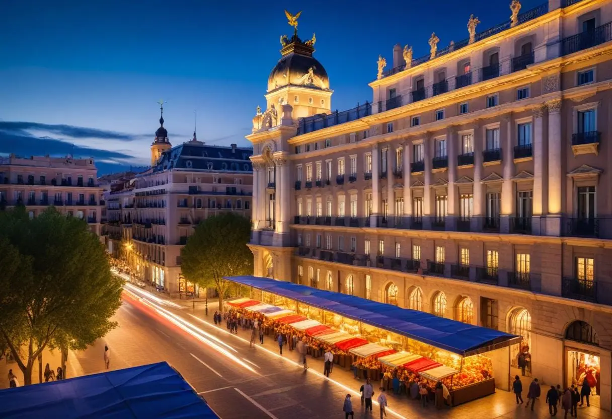 Långtidsboende i Madrid illustration
